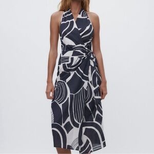 The Nicole Dress NWT Zara cotton halter dress